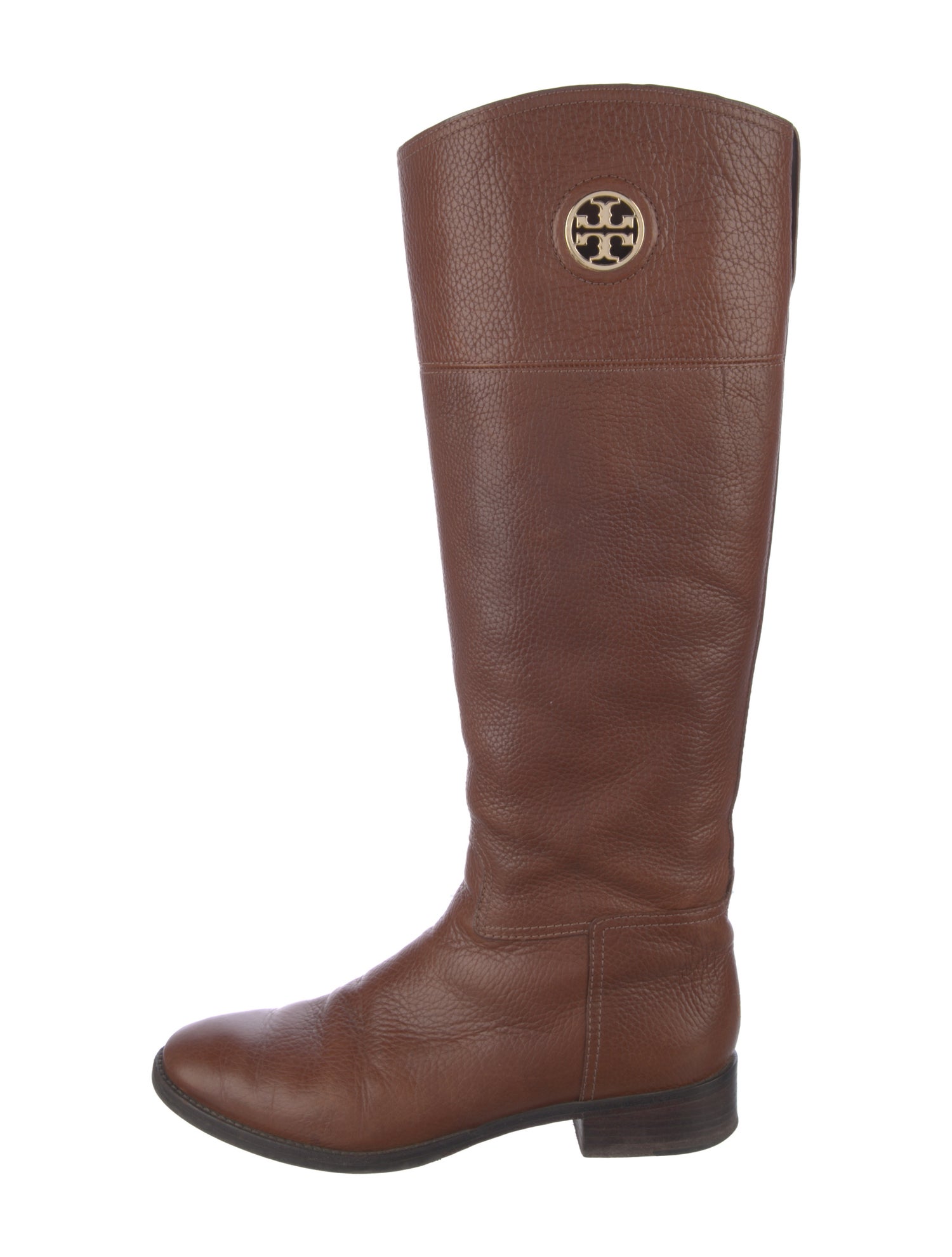 Tory Burch Leather Riding Boots