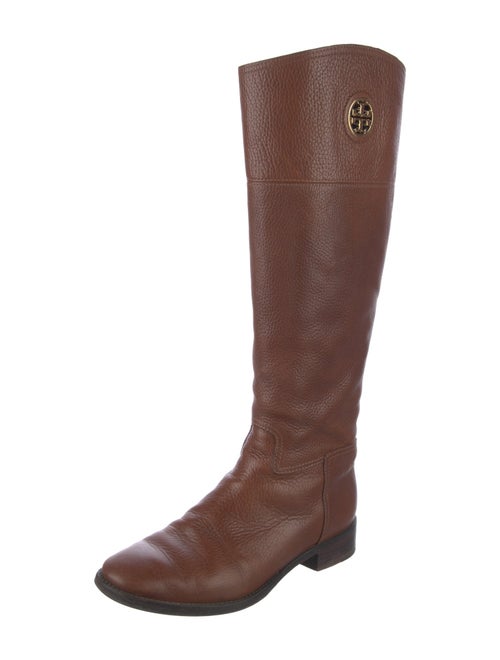Tory Burch Leather Riding Boots