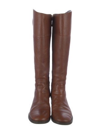 Tory Burch Leather Riding Boots