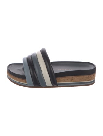 Tory Burch Leather Slides