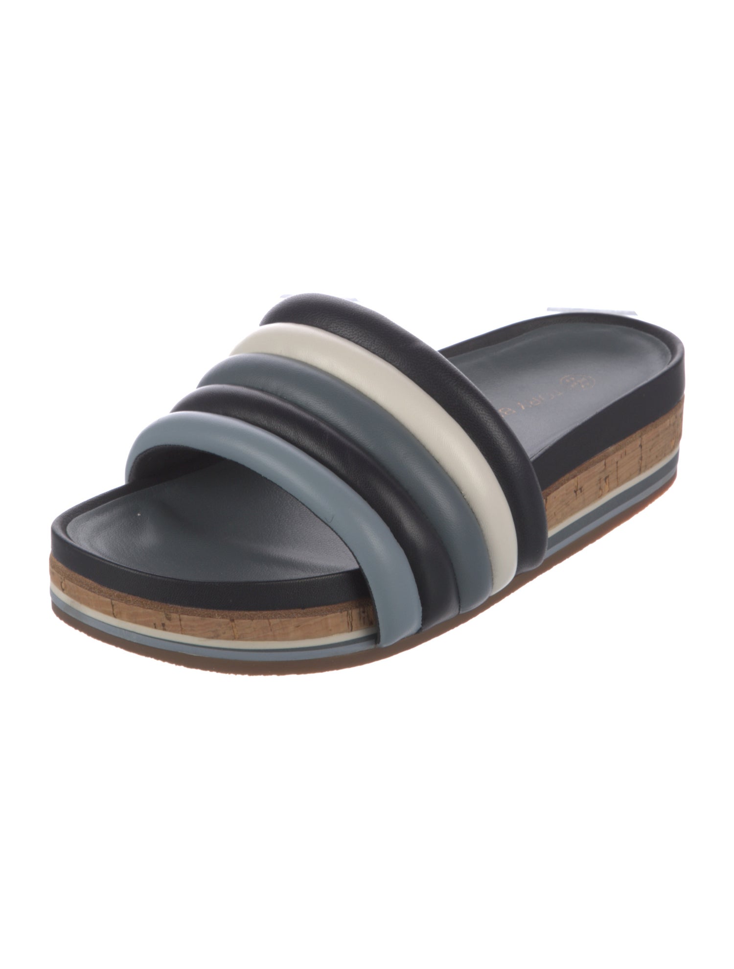 Tory Burch Leather Slides