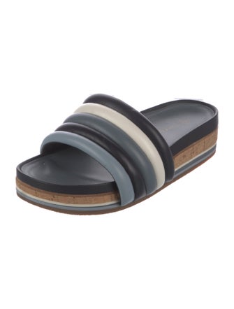Tory Burch Leather Slides