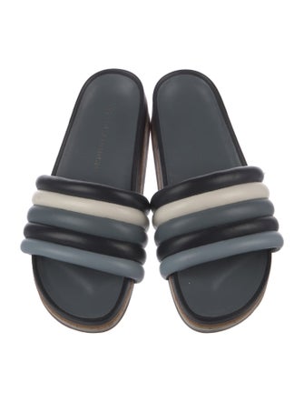 Tory Burch Leather Slides