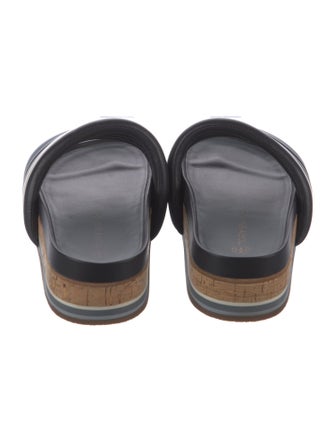 Tory Burch Leather Slides