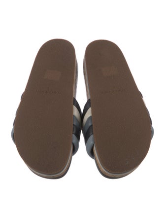 Tory Burch Leather Slides