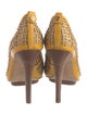 Tory Burch Leather Printed Pumps