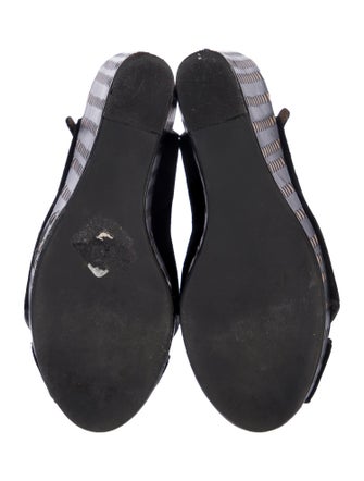 Tory Burch Suede Polka Dot Print Slingback Pumps