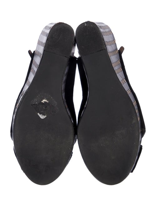 Tory Burch Suede Polka Dot Print Slingback Pumps