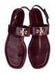 Tory Burch Leather T-Strap Sandals