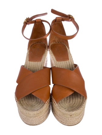 Tory Burch Leather Espadrilles