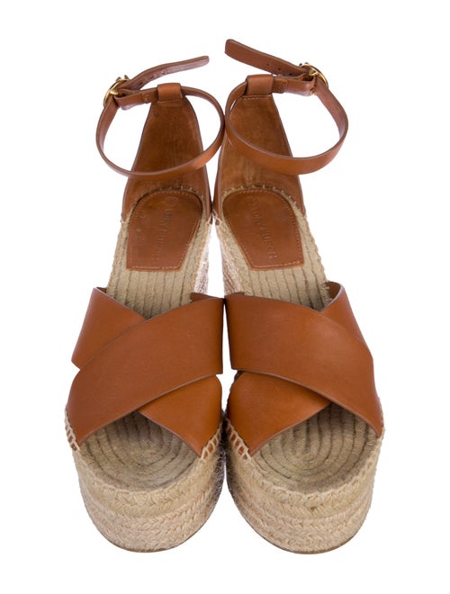 Tory Burch Leather Espadrilles