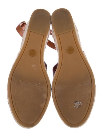 Tory Burch Leather Espadrilles