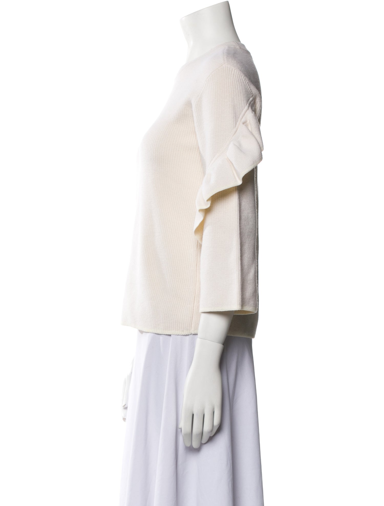 Tory Burch Wool Crew Neck Sweater