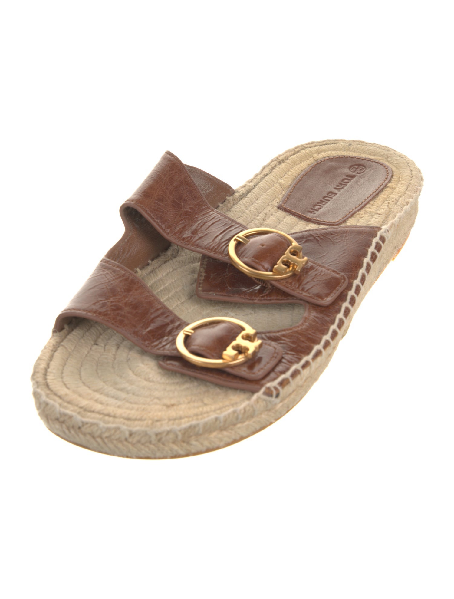 Tory Burch Leather Espadrilles