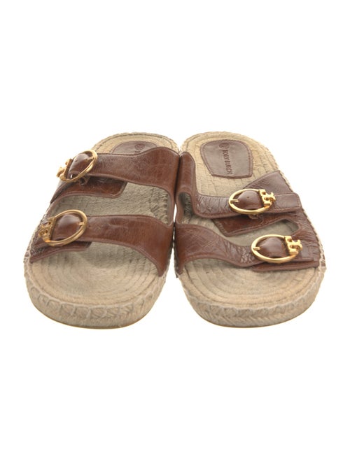 Tory Burch Leather Espadrilles