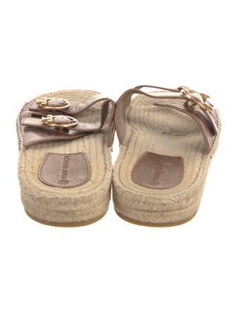 Tory Burch Leather Espadrilles