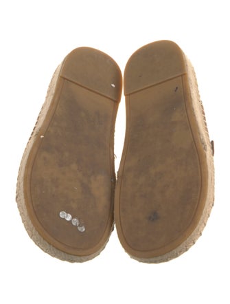 Tory Burch Leather Espadrilles