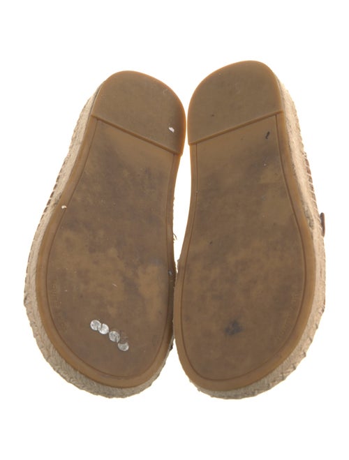 Tory Burch Leather Espadrilles