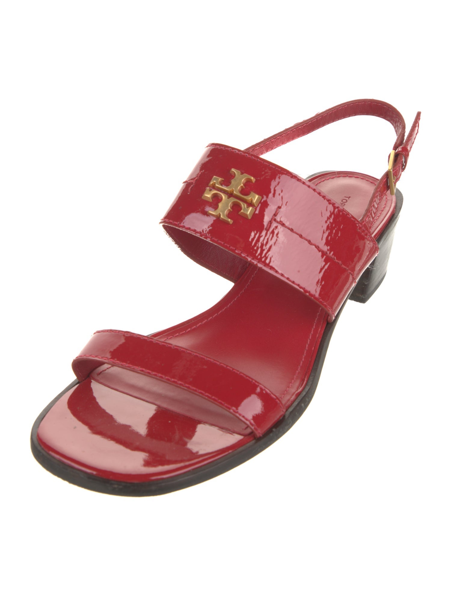 Tory Burch Leather Slingback Sandals