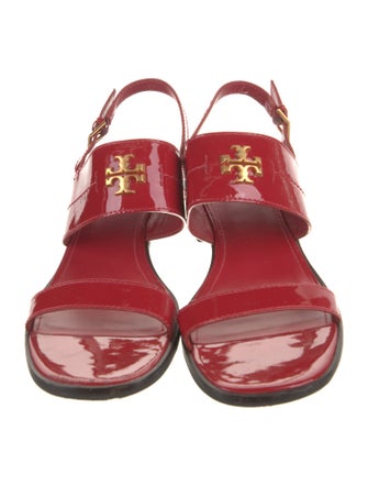 Tory Burch Leather Slingback Sandals