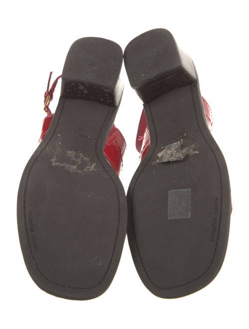 Tory Burch Leather Slingback Sandals