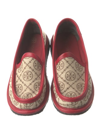 Tory Burch Canvas Printed Loafers