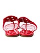 Tory Burch Patent Leather Flip Flops