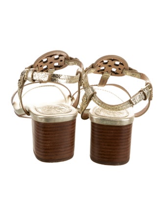 Tory Burch Leather T-Strap Sandals