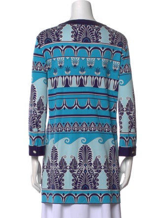 Tory Burch Silk Printed Tunic