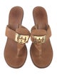 Tory Burch Leather Slides