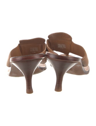 Tory Burch Leather Slides