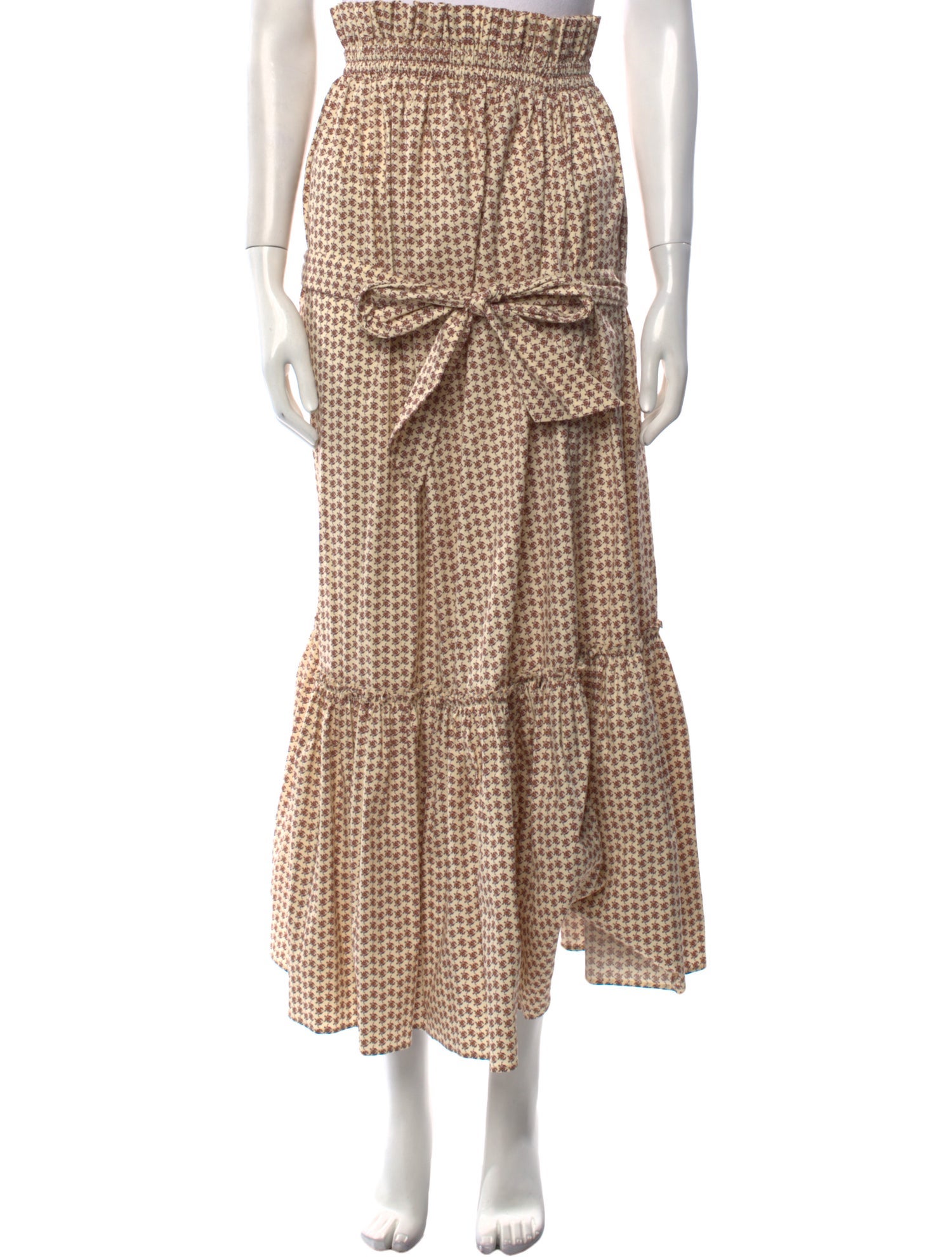 Tory Burch Printed Long Skirt