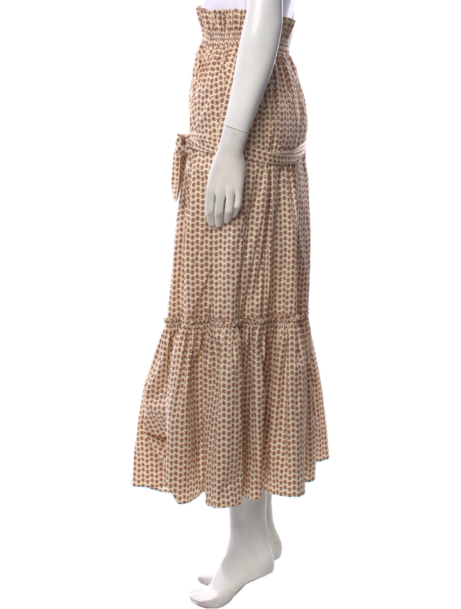 Tory Burch Printed Long Skirt