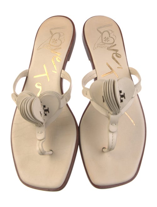 Tory Burch Leather Slides