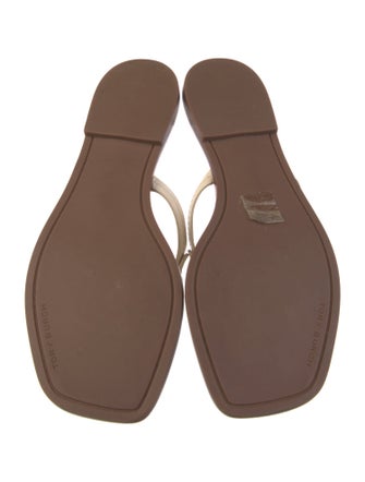 Tory Burch Leather Slides