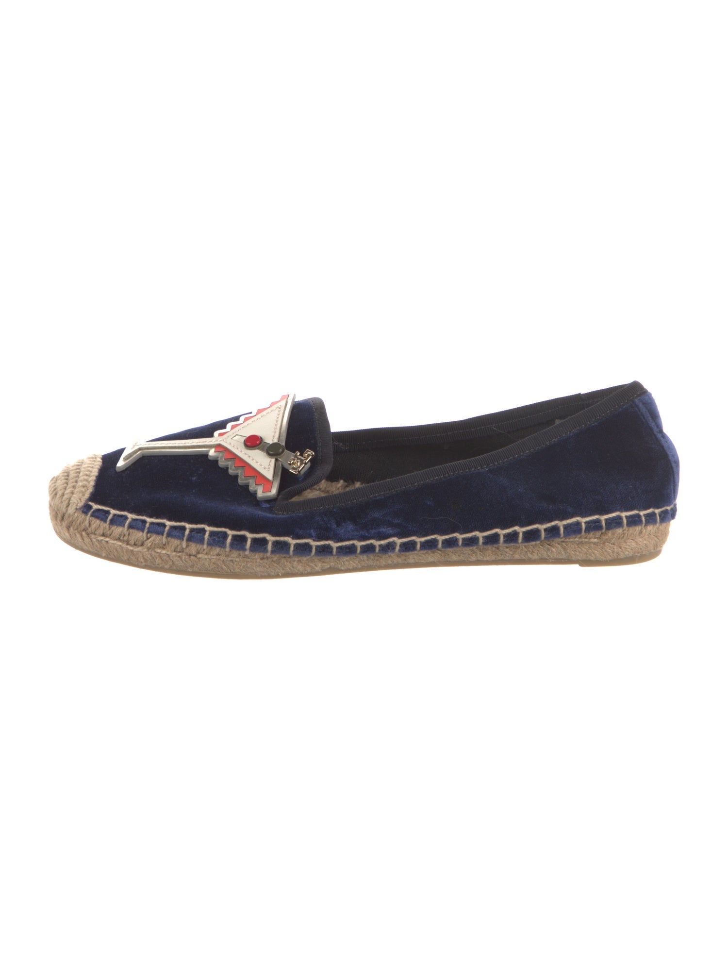 Tory Burch Velvet Printed Espadrilles