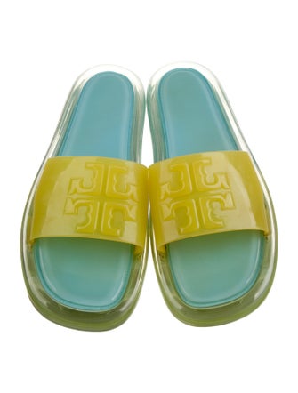 Tory Burch Rubber Printed Slides