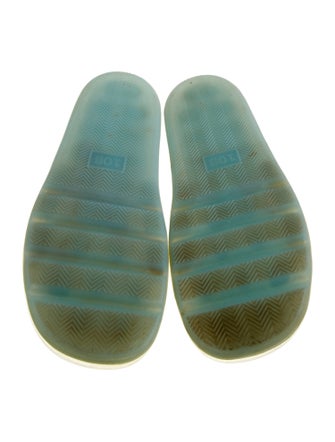 Tory Burch Rubber Printed Slides