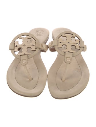 Tory Burch Leather Slides