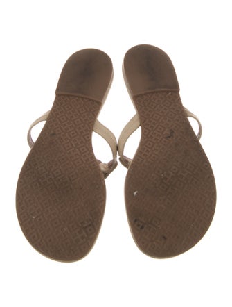 Tory Burch Leather Slides