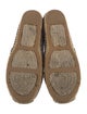 Tory Burch Suede Leather Trim Embellishment Espadrille Sneakers