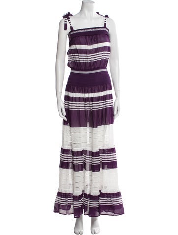 Tory Burch Dresses Striped Long Dress S
