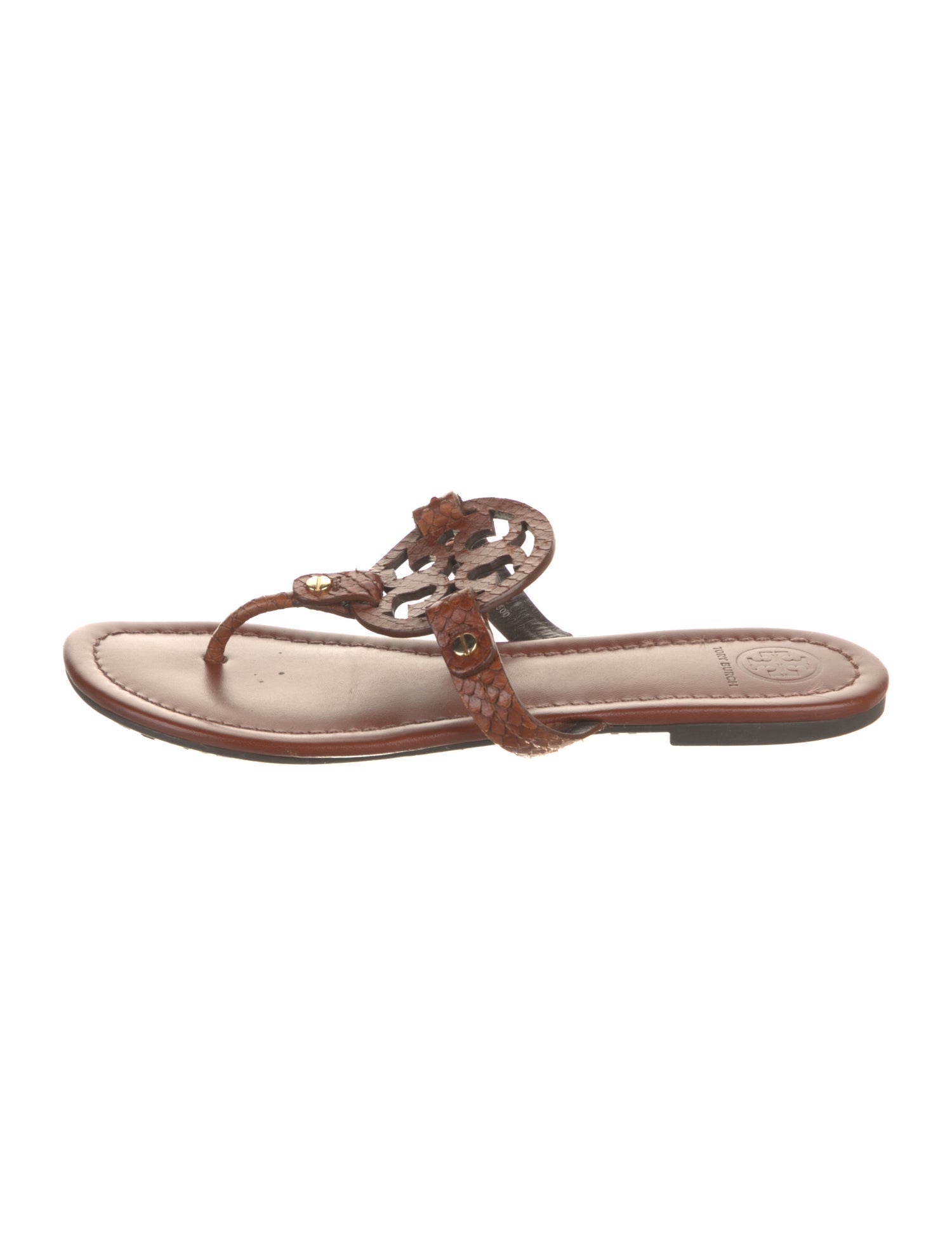 Tory Burch Leather Slides