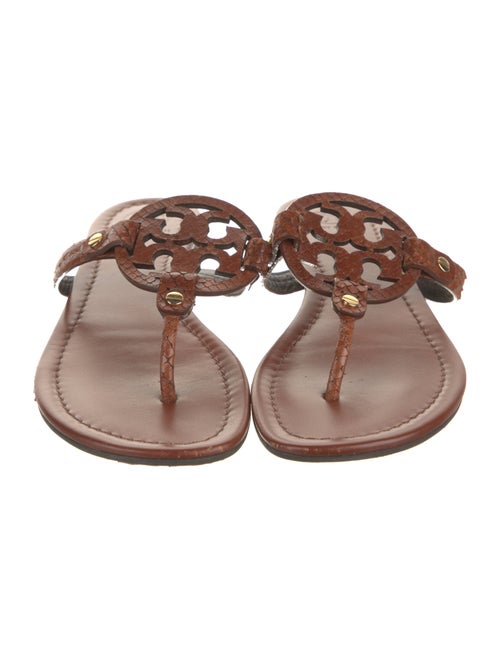 Tory Burch Leather Slides