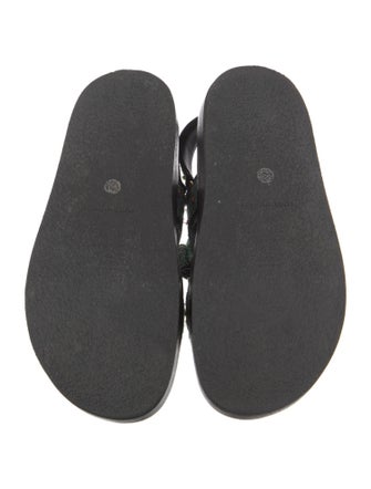 Tory Burch Tweed Tweed Pattern Sandals