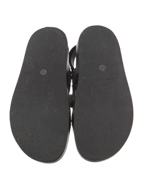 Tory Burch Tweed Tweed Pattern Sandals