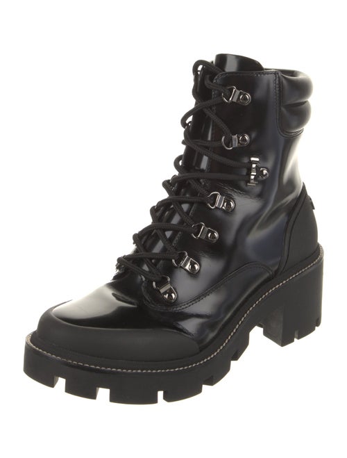 Tory Burch Leather Combat Boots