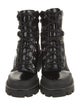 Tory Burch Leather Combat Boots