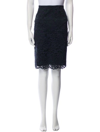 Tory Burch Lace Pattern Knee-Length Skirt