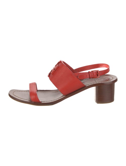 Tory Burch Leather Slingback Sandals